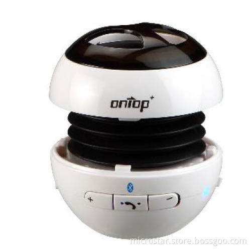 vatop bluetooth speaker,Round shape hands free bluetooth speaker